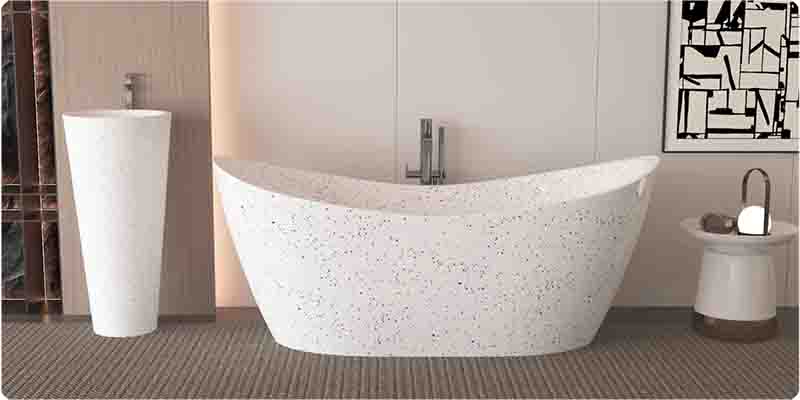 Top mẫu bồn tắm đá Terrazzo được yêu thích nhất hiện nay